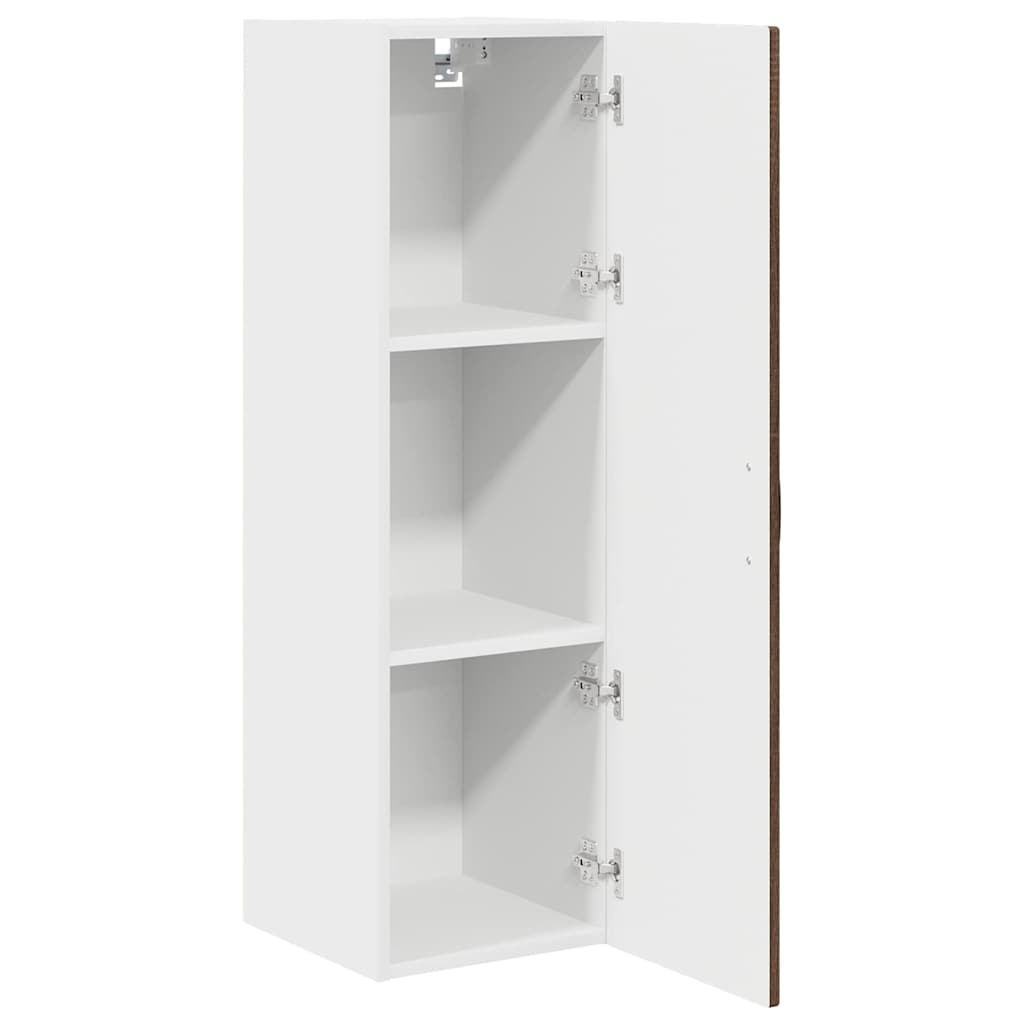 Ormar za Zid Smeđi hrast 30 x 31 x 100 cm Konstruirano drvo