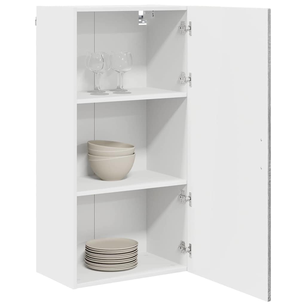 Ormar za Zid Siva Sonoma 50 x 31 x 100 cm Konstruirano drvo