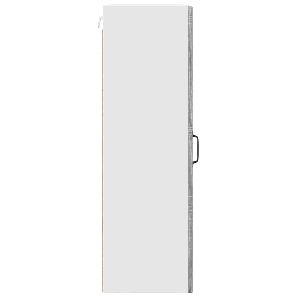 Ormar za Zid Siva Sonoma 50 x 31 x 100 cm Konstruirano drvo