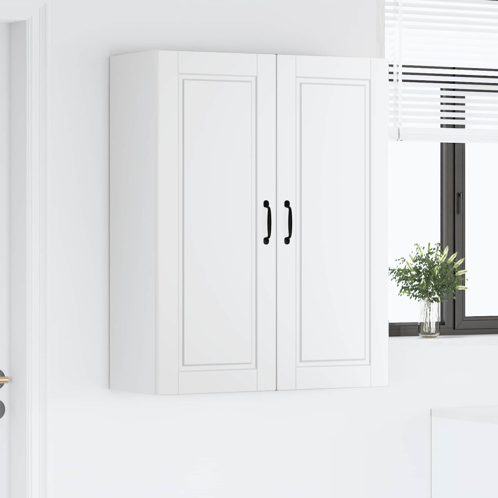 Ormar za Zid Bijelo 80 x 31 x 100 cm Konstruirano drvo