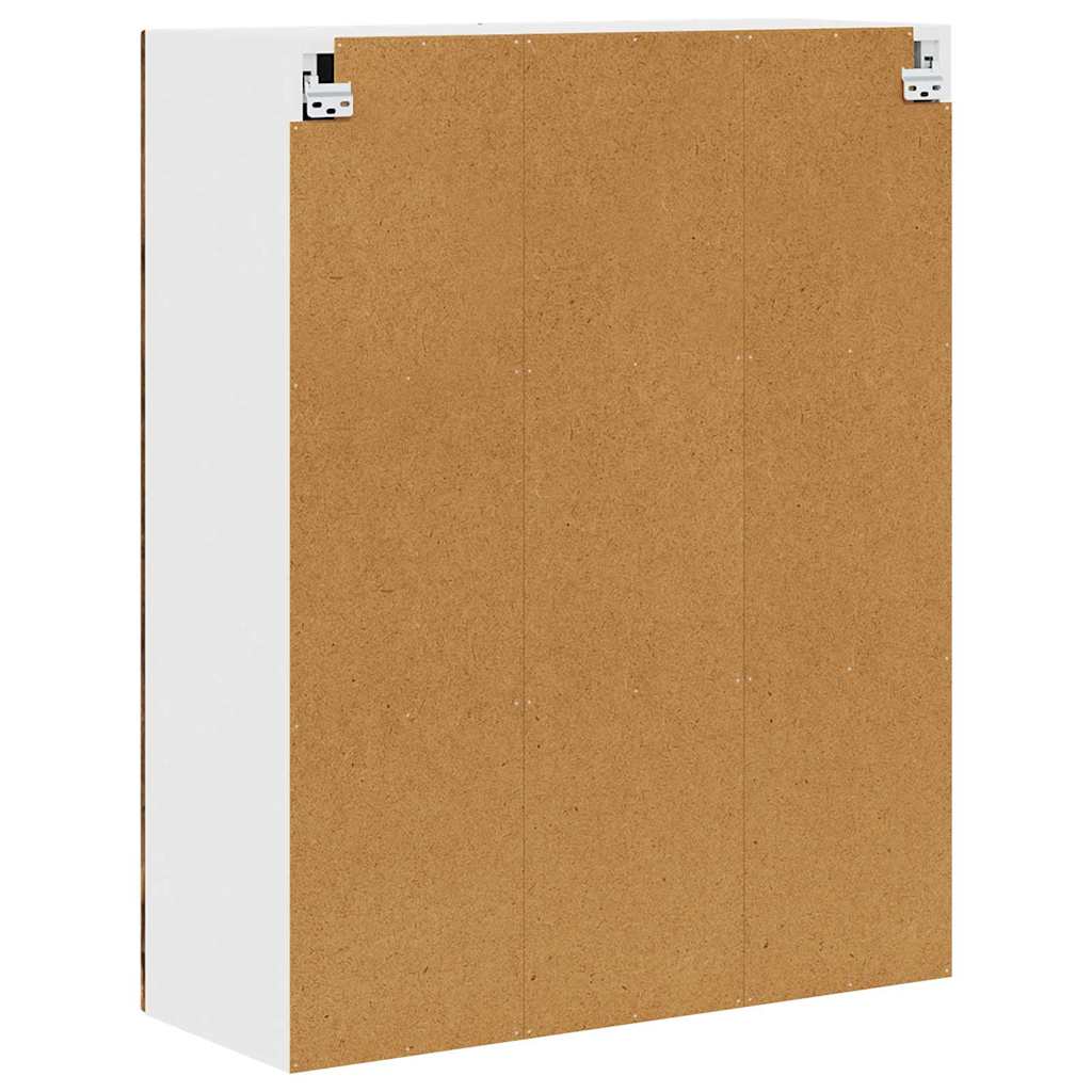 Zidni stakleni ormarić Dimljeni hrast 80 x 31 x 100 cm