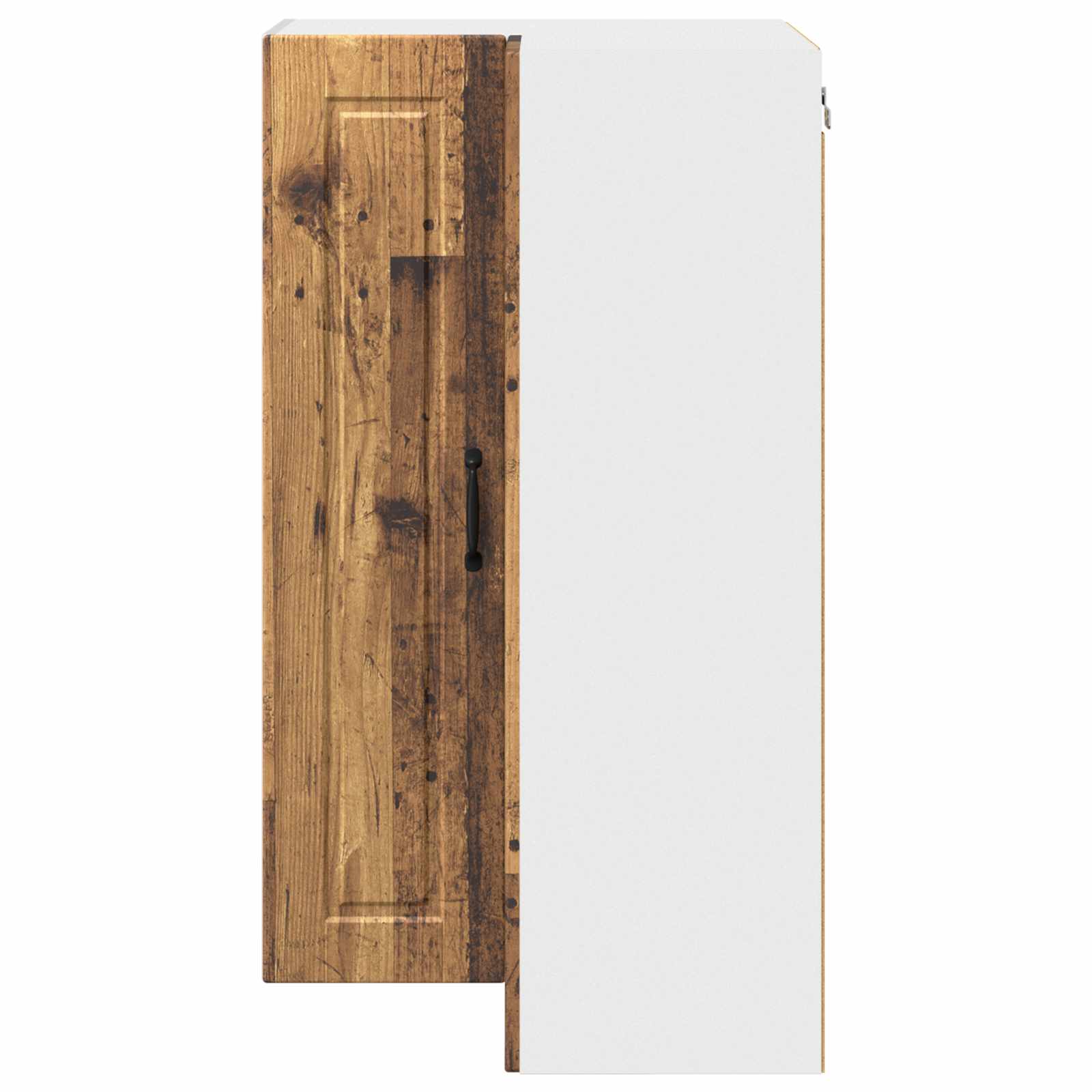 Zidni kutni ormar Staro drvo 57 x 57 x 100 cm Konstruirano drvo
