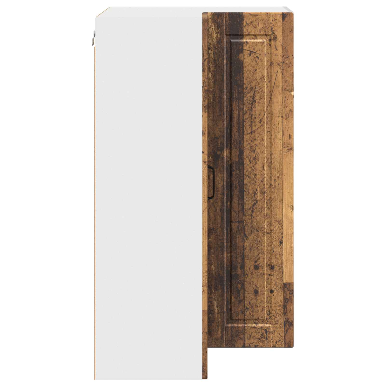 Zidni kutni ormar Staro drvo 57 x 57 x 100 cm Konstruirano drvo