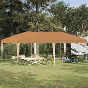Rastezljivi šator za zabave 575 x 290 x 245 cm Bež