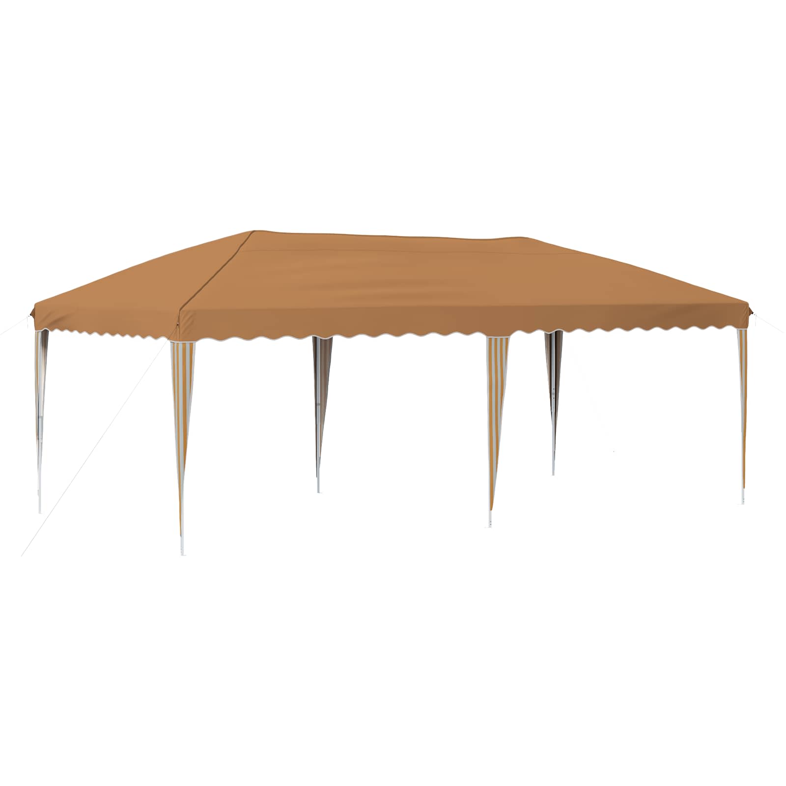 Rastezljivi šator za zabave 575 x 290 x 245 cm Bež