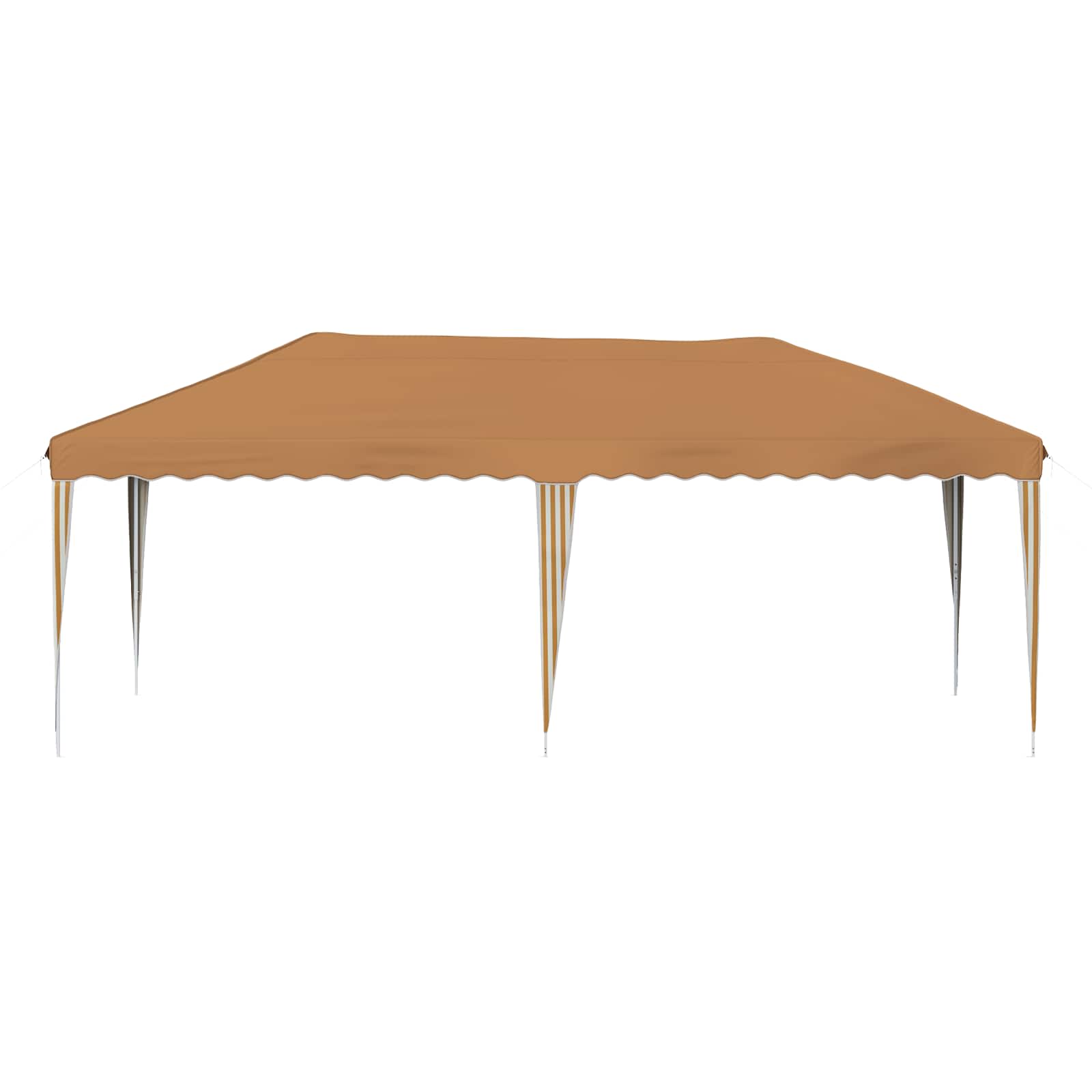 Rastezljivi šator za zabave 575 x 290 x 245 cm Bež