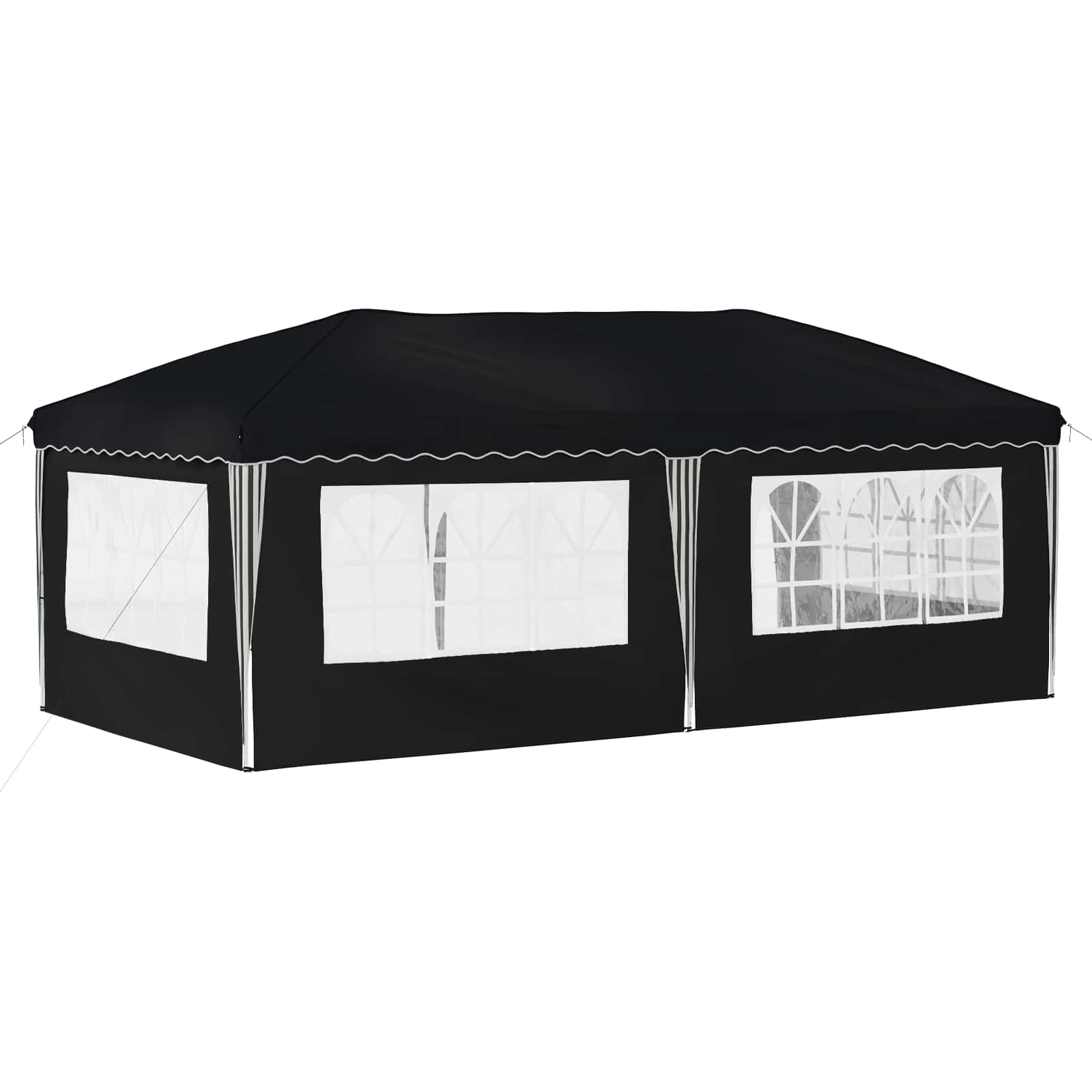 Rastezljivi šator za zabave 575 x 289 x 245 cm Antracit