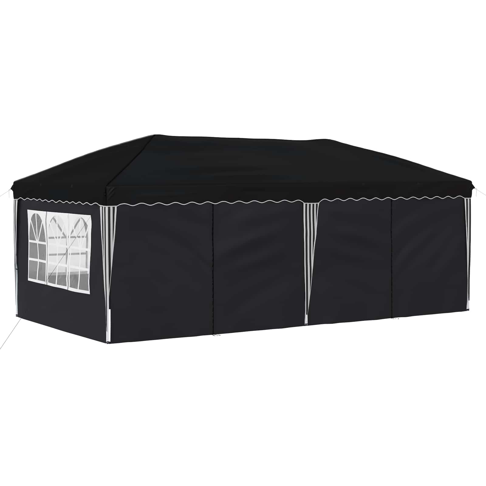 Rastezljivi šator za zabave 575 x 288 x 245 cm Antracit
