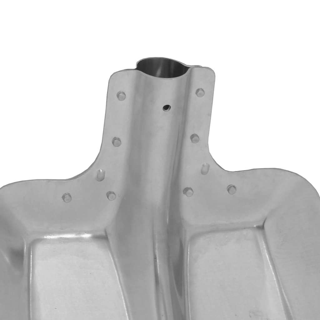 Glava lopate Srebrno 43 x 32,5 cm Aluminij
