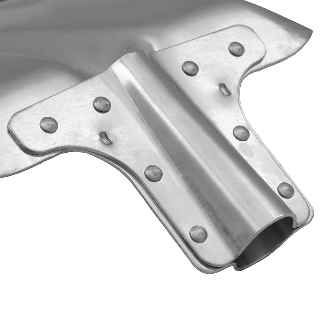 Glava lopate 4 pcs Srebrno 43 x 32,5 cm Aluminij