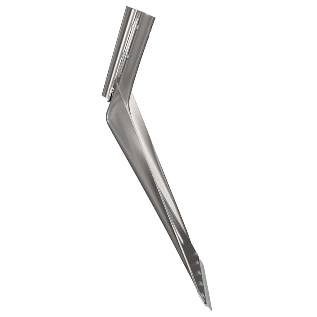 Glava lopate 4 pcs Srebrno 43 x 32,5 cm Aluminij