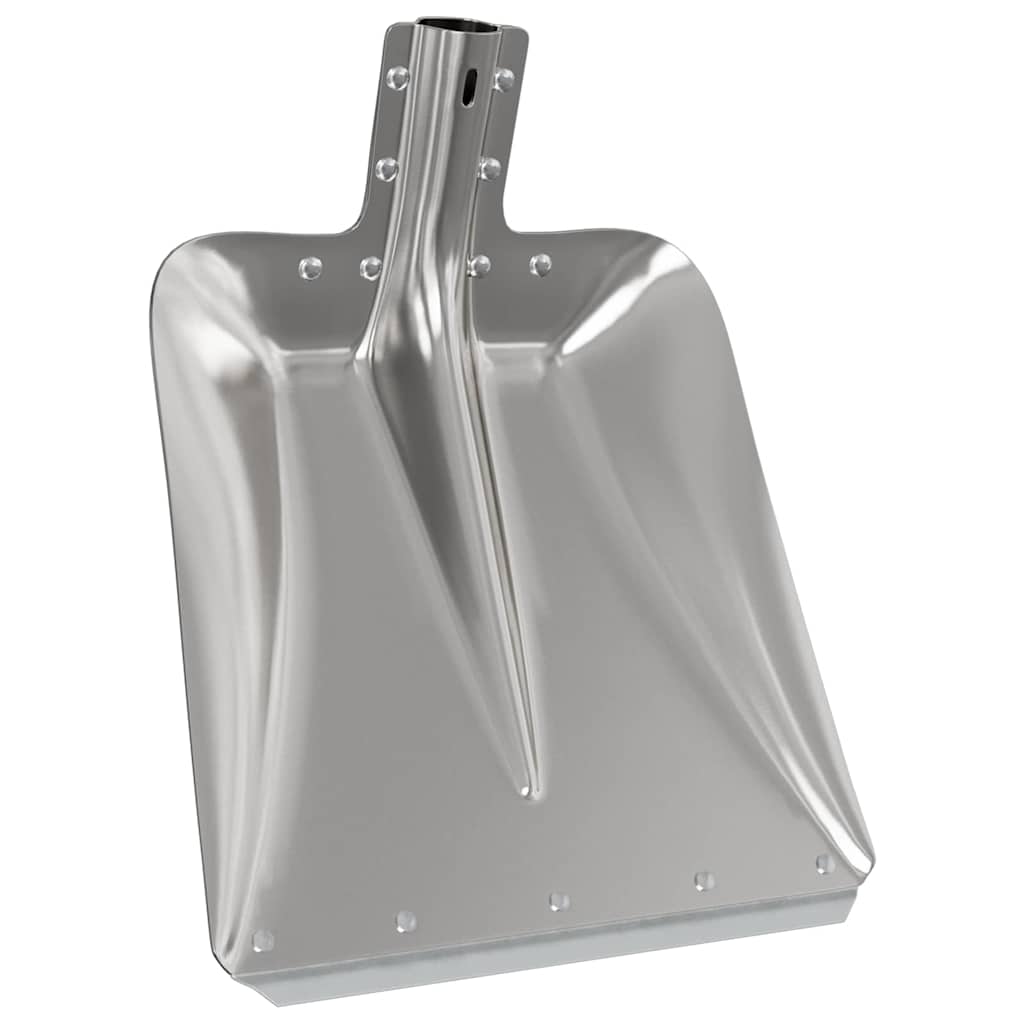 Glava lopate Srebrno 45 x 38 cm Aluminij