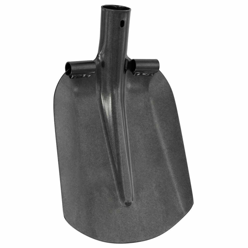 Glava lopate 4 pcs Srebrno 33 x 21 cm Čelik s prahom premazan