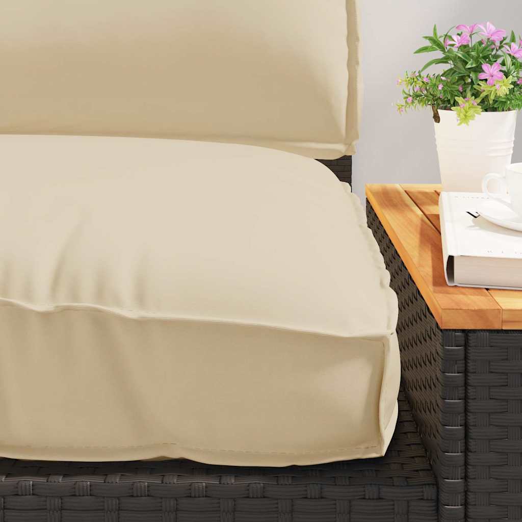 Set jastučića 3 pcs Bež Oxford tkanina