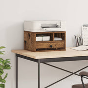 Držač za printer Staro drvo 40 x 32 x 24 cm Konstruirano drvo