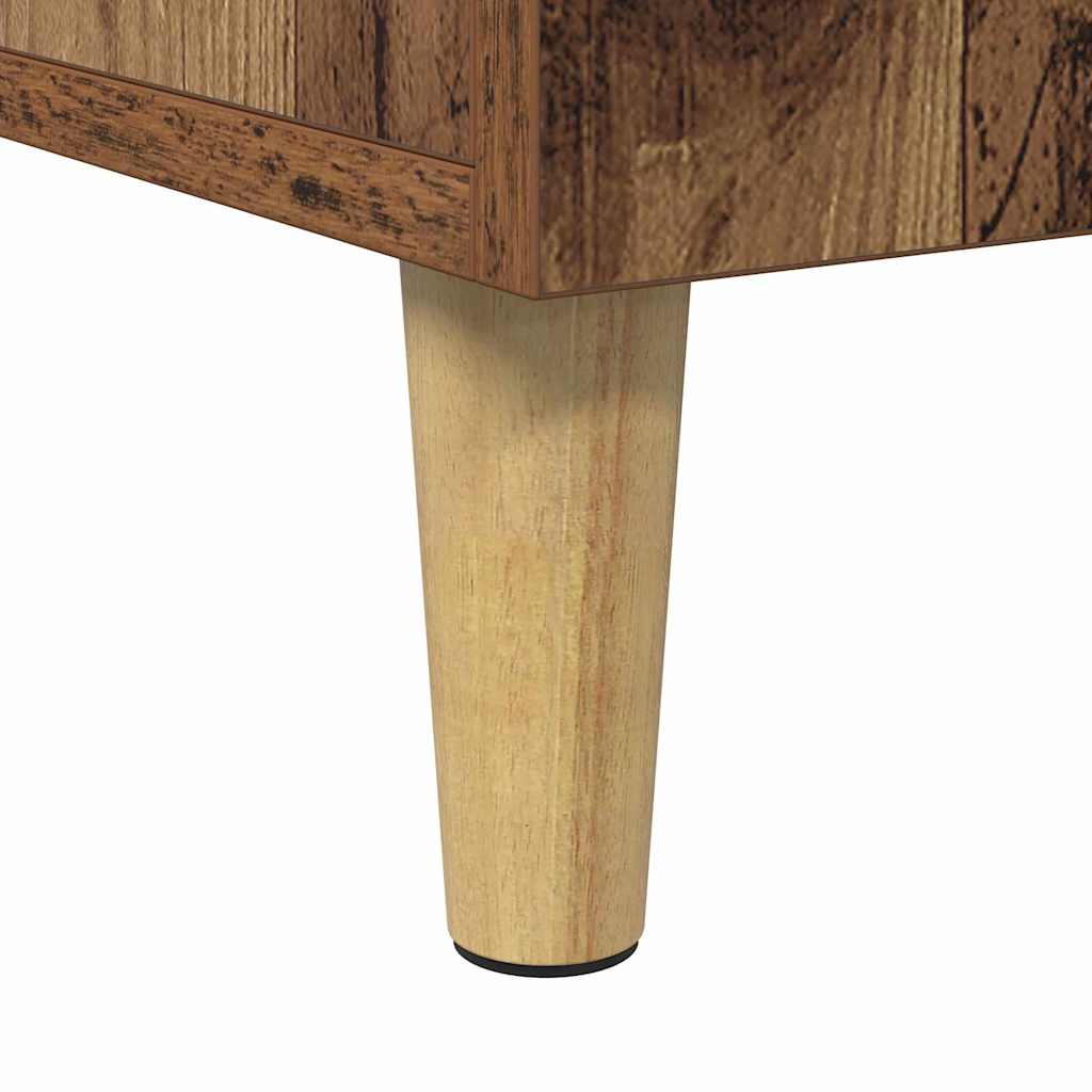 Stol s policom Staro drvo 140 x 50 x 75 cm Konstruirano drvo