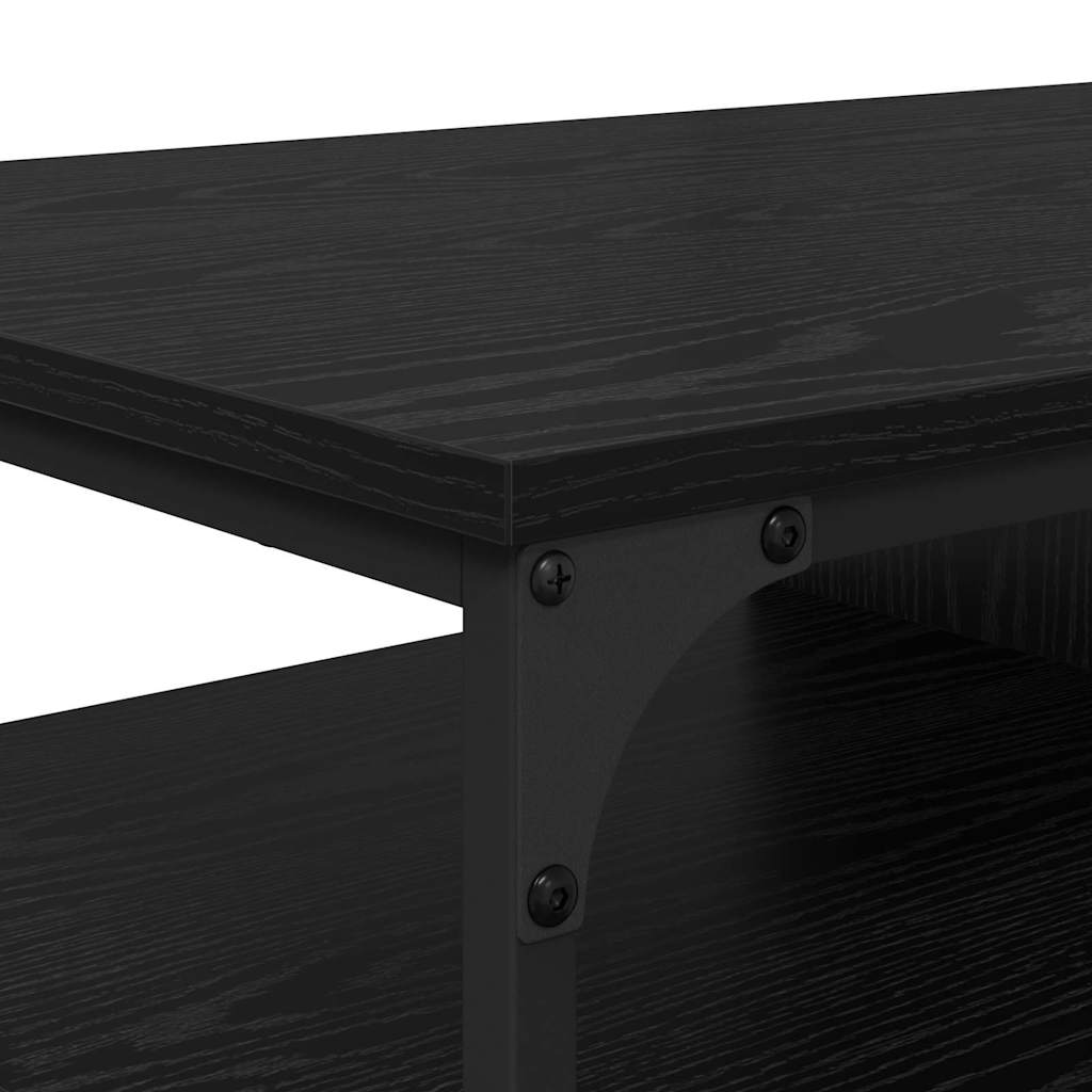 Kava Stol Crni hrast 100 x 50 x 45 cm Konstruirano drvo