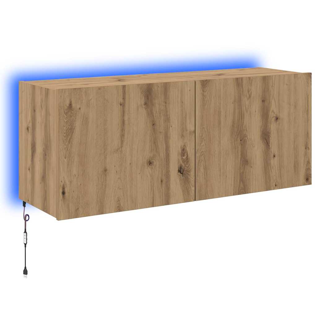 TV zidni ormar Zidne Umjetnički hrast 100 x 35 x 41 cm