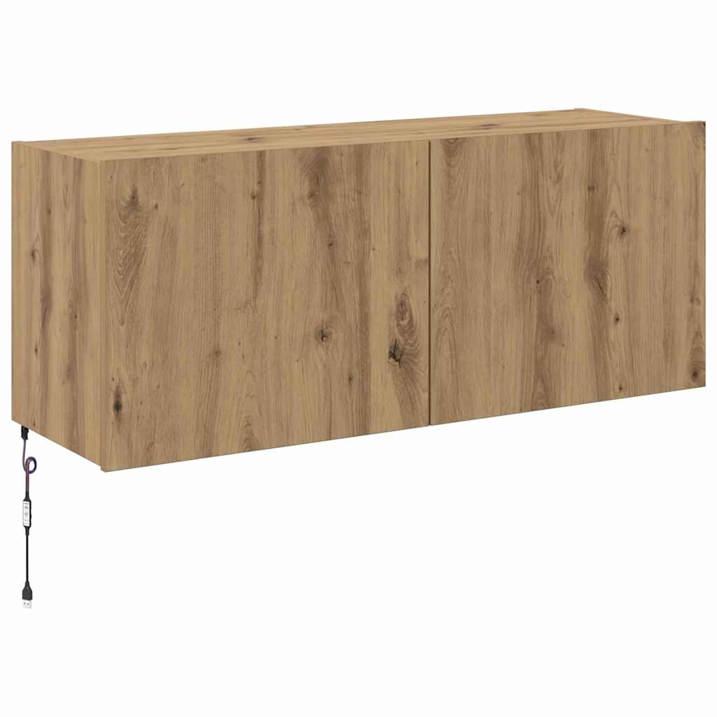 TV zidni ormar Zidne Umjetnički hrast 100 x 35 x 41 cm