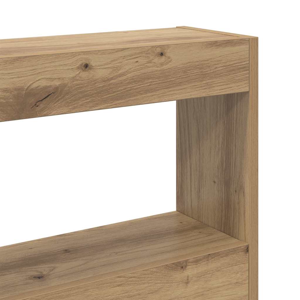 Uzglavlje Umjetnički hrast 220 x 17 x 102 cm Konstruirano drvo