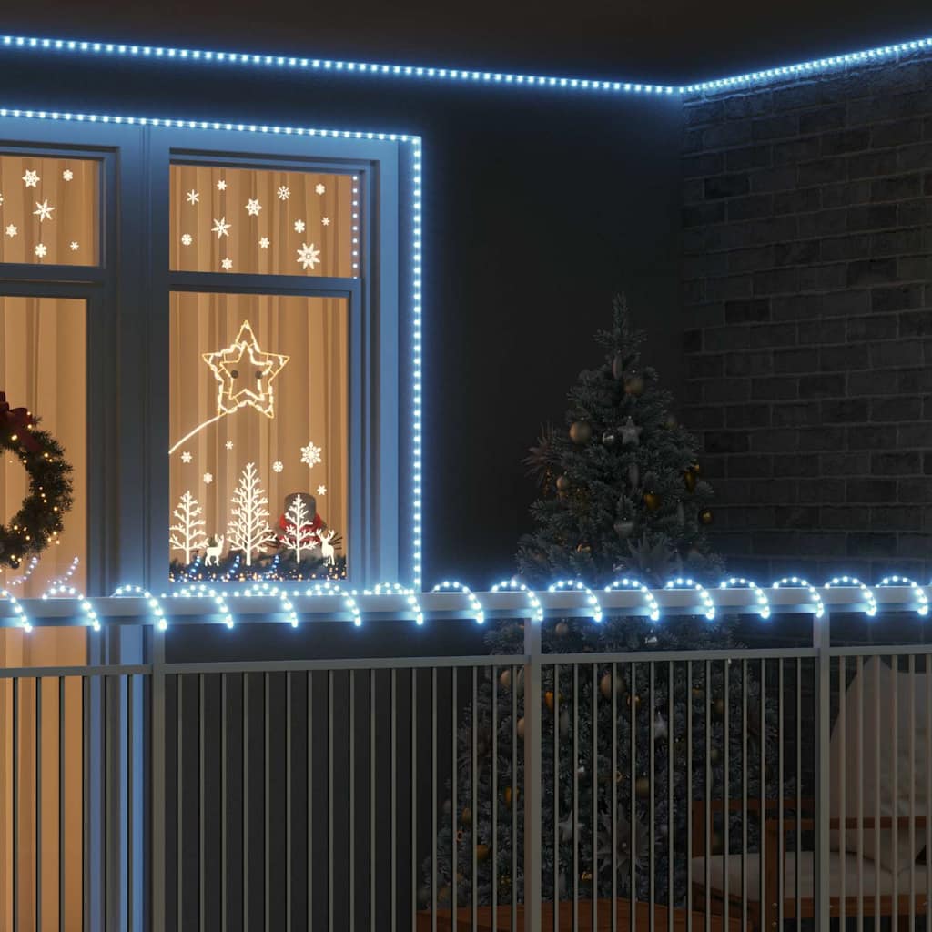Svjetlosna uže s 2400 LED svjetlima Hladna bijela 100 m PVC