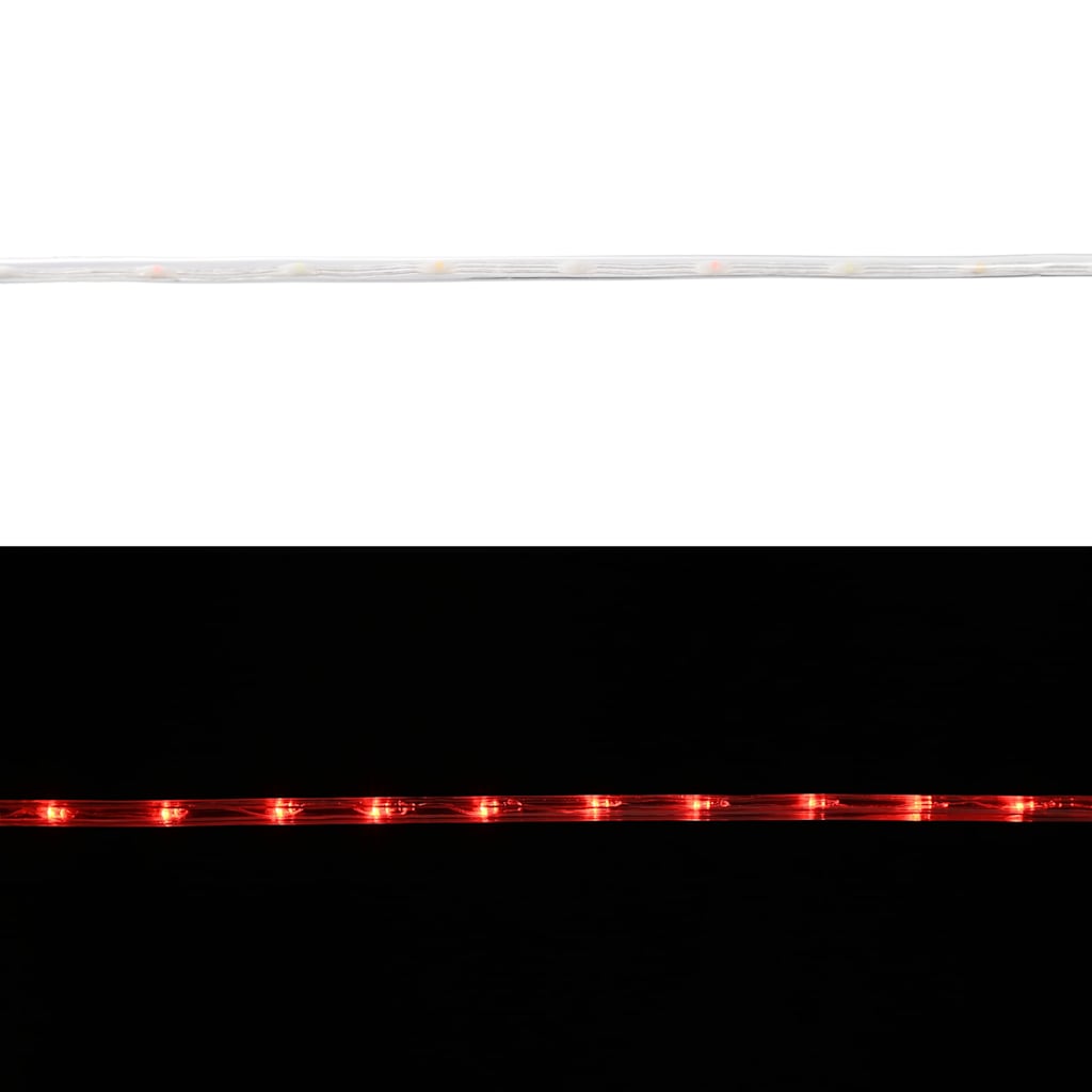 Svjetlosna uže s 2400 LED svjetlima Crvena 100 m PVC