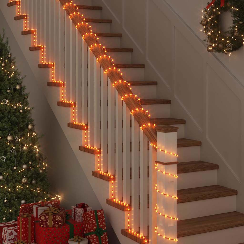 Svjetlosna uže s 2400 LED svjetlima Topla bijela 100 m PVC