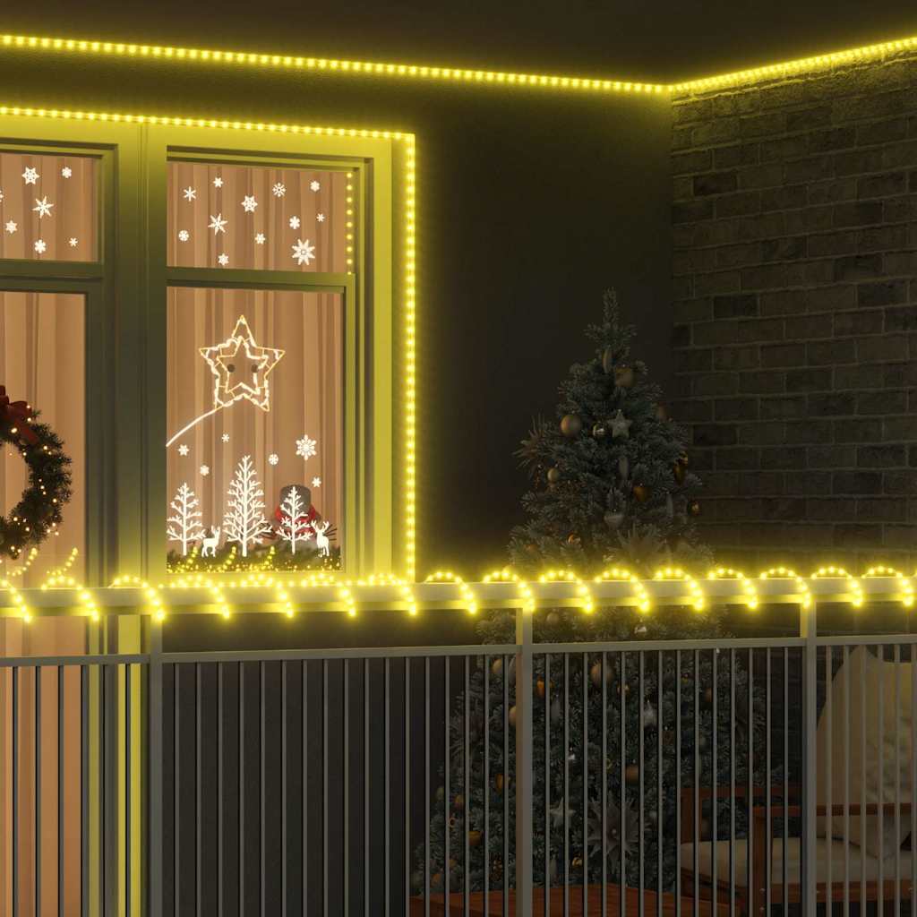 Svjetlosna uže s 240 LED svjetlima Topla bijela 10 m PVC