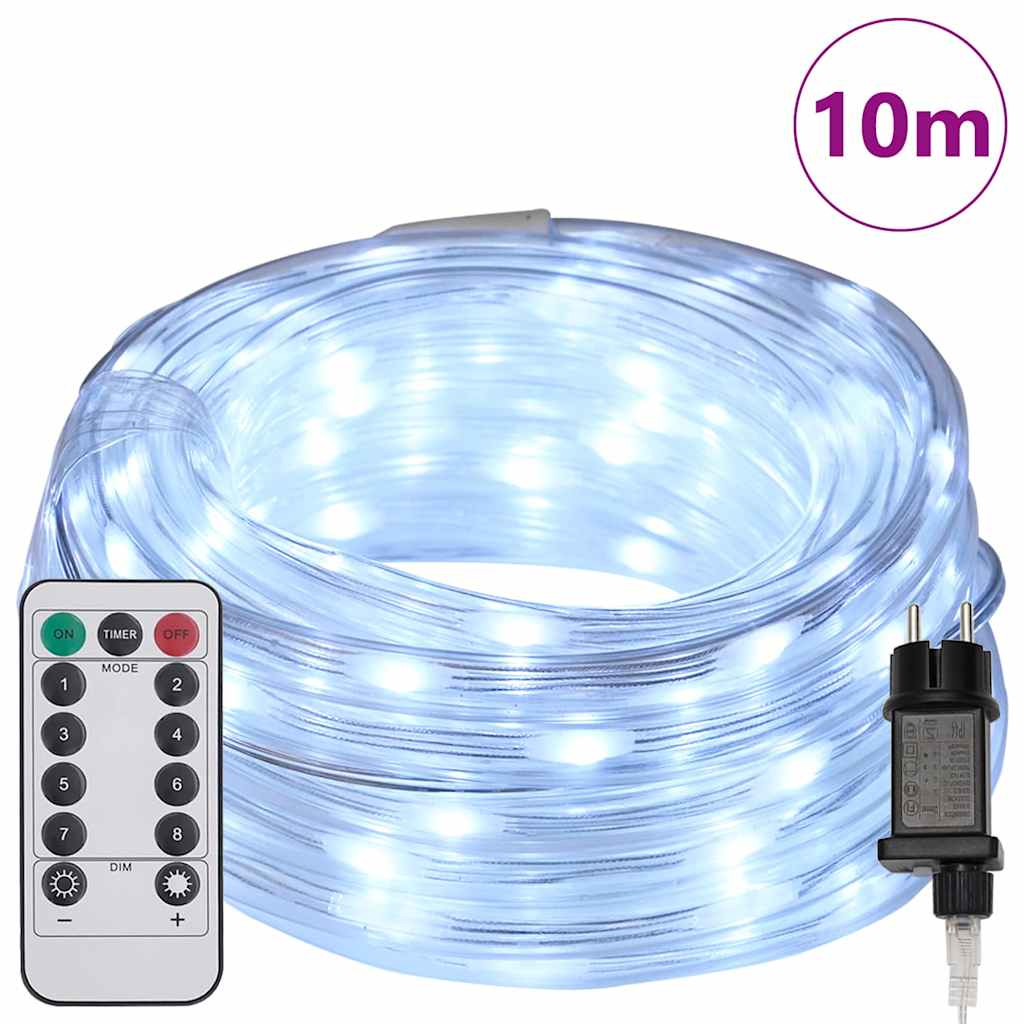 Svjetlosna uže s 240 LED svjetlima Hladno Bijela 10 m PVC