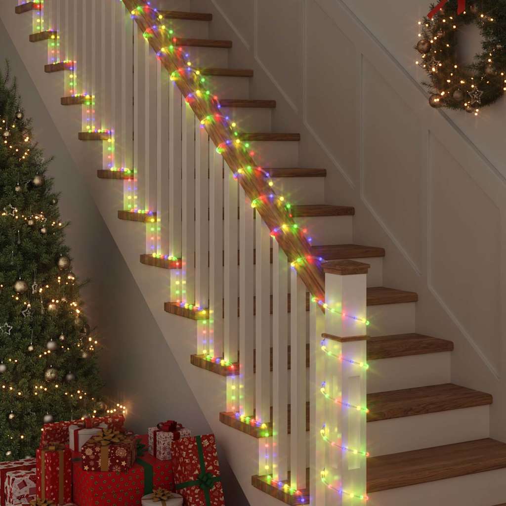 Svjetlosna uže s 240 LED svjetlima Šareni 10 m PVC