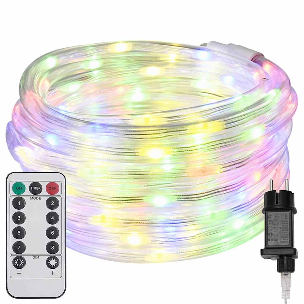 Svjetlosna uže s 480 LED svjetlima Šareni 20 m PVC