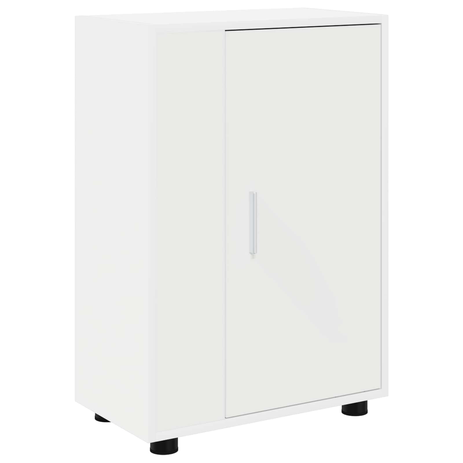 Set TV komoda Zidne 4 pcs Bijelo Konstruirano drvo