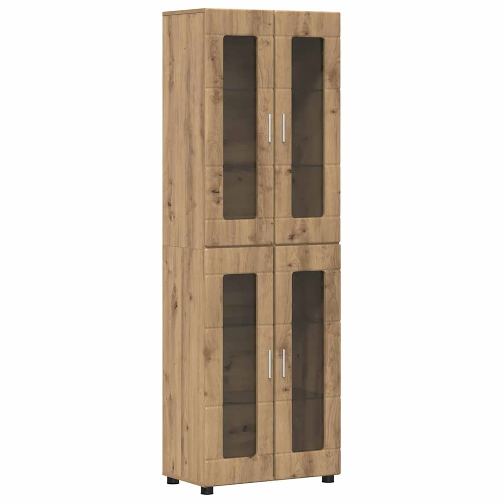Set TV komoda FLORIN 3 pcs Umjetnički hrast Konstruirano drvo