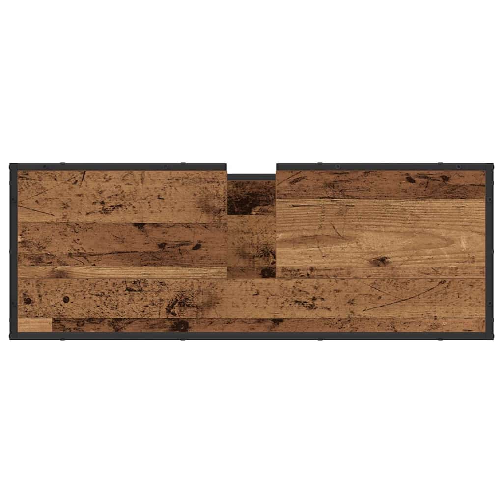Set namještaja za kupaonicu 3 pcs Staro drvo Konstruirano drvo