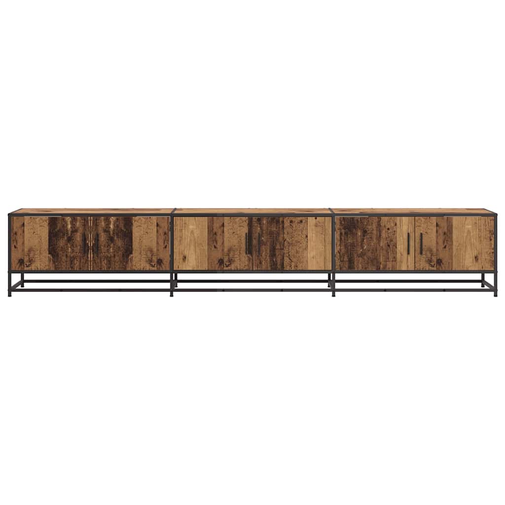 TV Jedinice 2 pcs Staro drvo 240 x 35 x 41 cm Konstruirano drvo