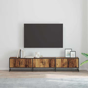 TV Jedinice 2 pcs Staro drvo 210 x 35 x 41 cm Konstruirano drvo