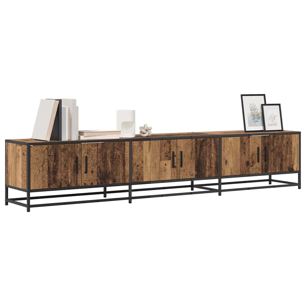 TV Jedinice 2 pcs Staro drvo 210 x 35 x 41 cm Konstruirano drvo