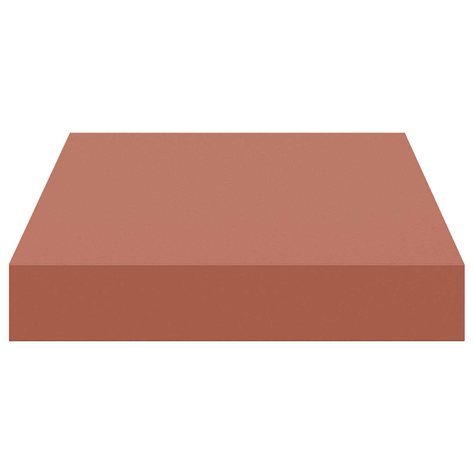 Polica na zidu 2 pcs Crvena 40 x 23,5 x 4 cm Konstruirano drvo