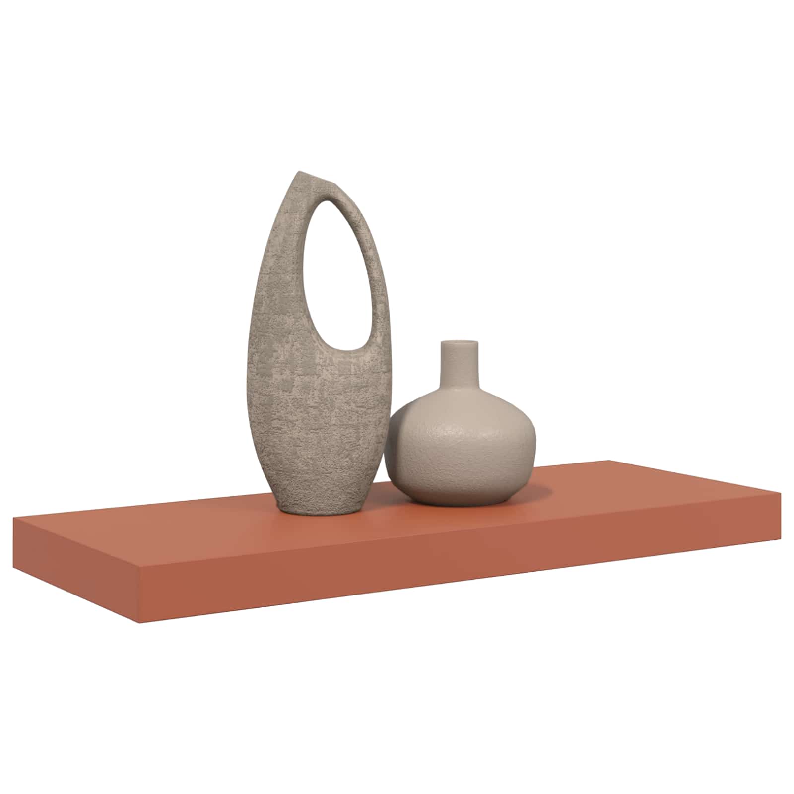 Polica na zidu Zidne Crvena 60 x 23 x 4 cm Konstruirano drvo