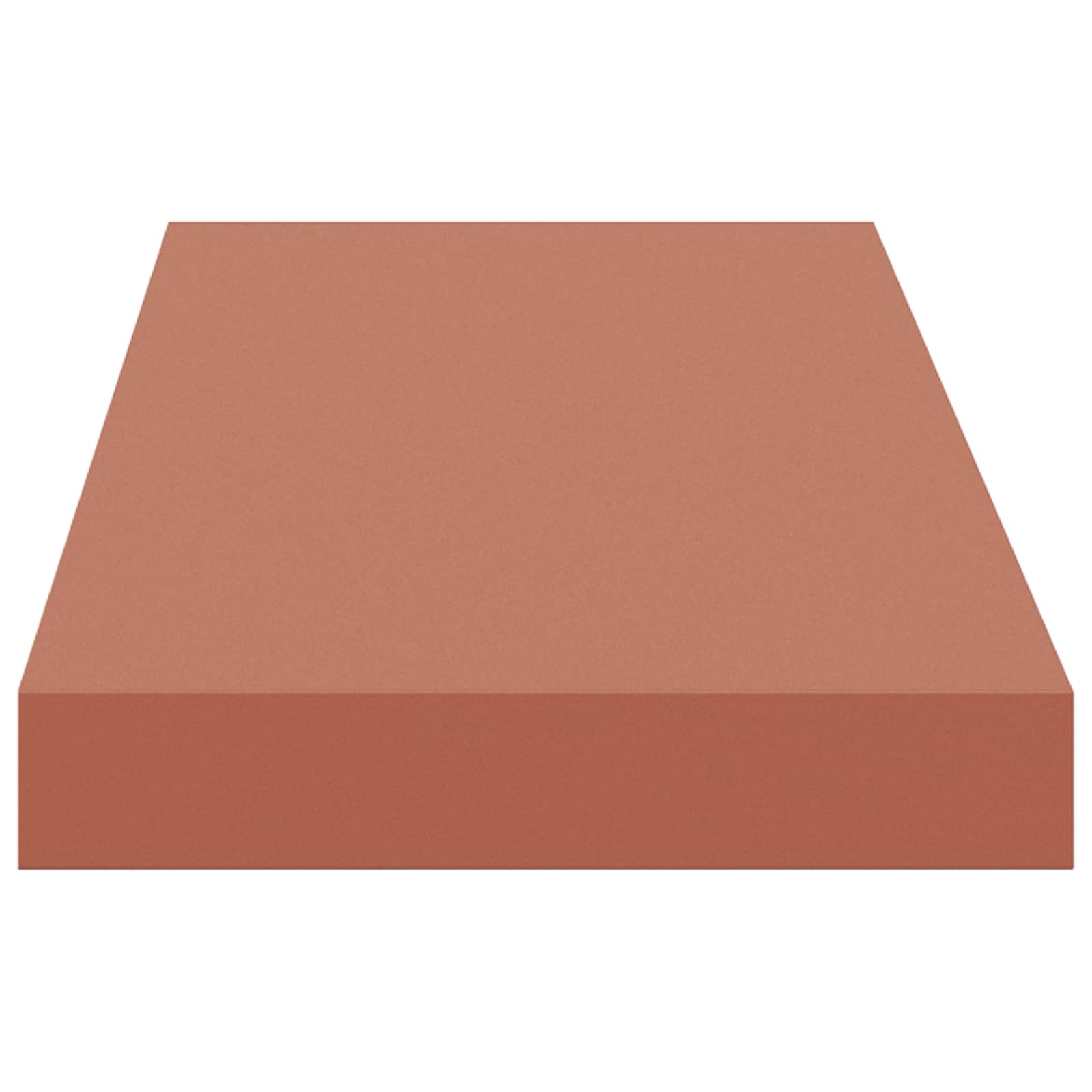 Polica na zidu 2 pcs Crvena 90 x 23,5 x 4 cm Konstruirano drvo