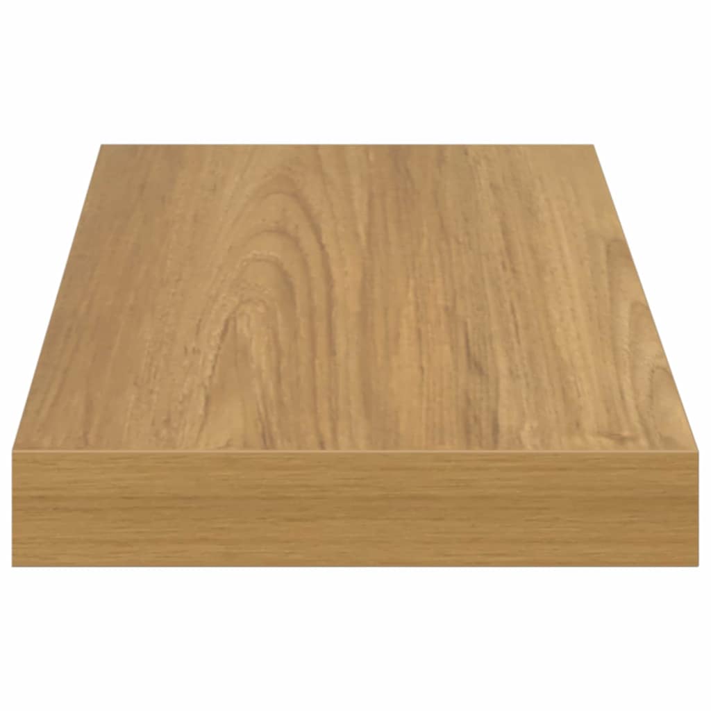 Polica na zidu 2 pcs Smeđa 40 x 23,5 x 4 cm Konstruirano drvo