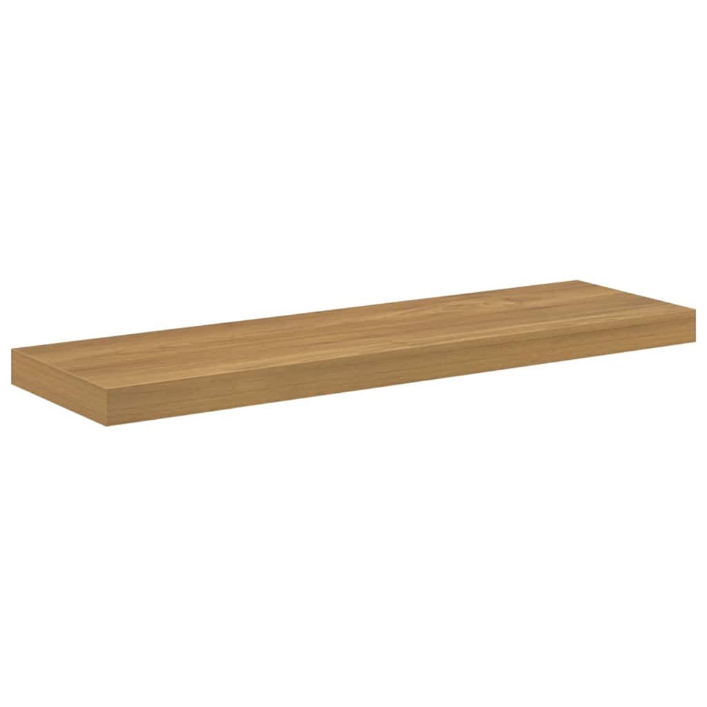 Polica na zidu Zidne Smeđa 80 x 23,5 x 4 cm Konstruirano drvo