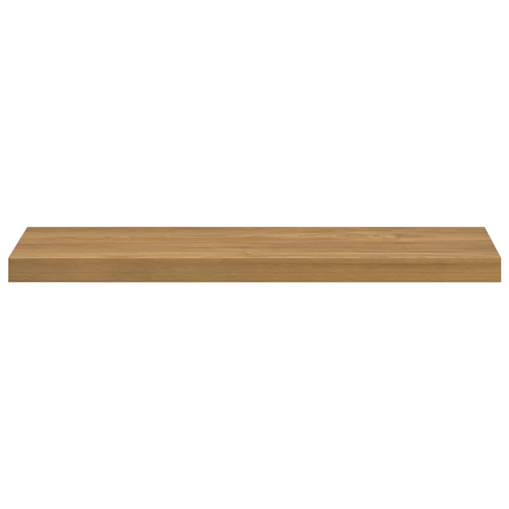 Polica na zidu Zidne Smeđa 80 x 23,5 x 4 cm Konstruirano drvo