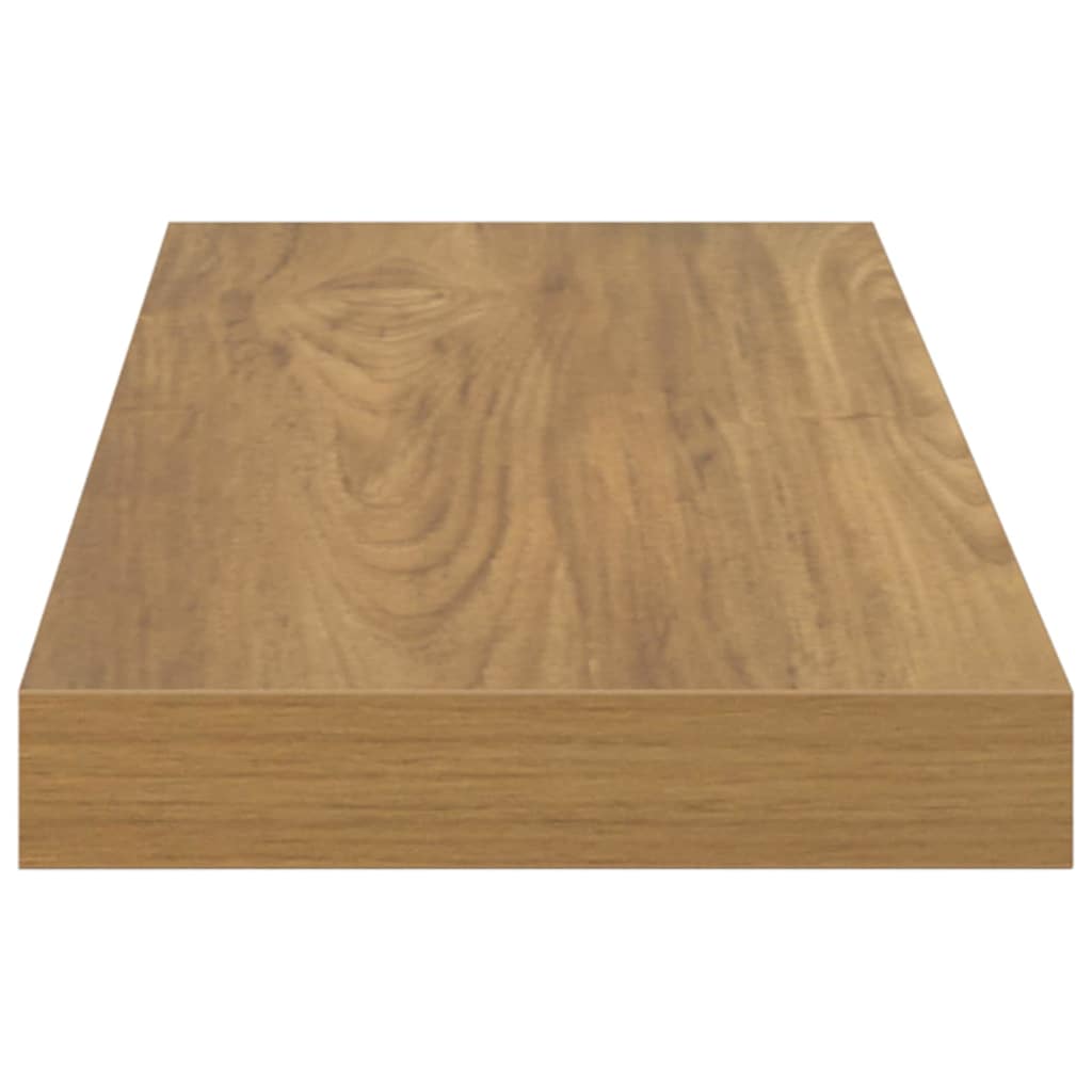 Polica na zidu Zidne Smeđa 80 x 23,5 x 4 cm Konstruirano drvo