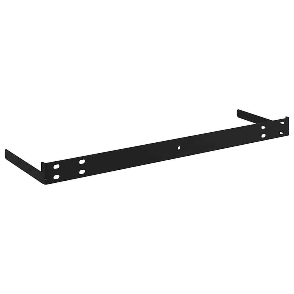 Polica na zidu 4 pcs Smeđa 120 x 23,5 x 4 cm Konstruirano drvo