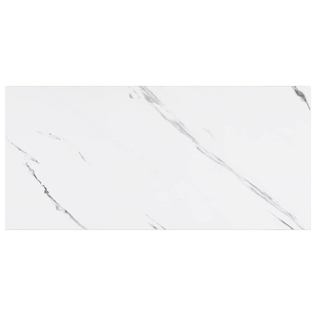 Polica na zidu Zidne 4 pcs Bijeli mramor 50 x 23,5 x 4 cm