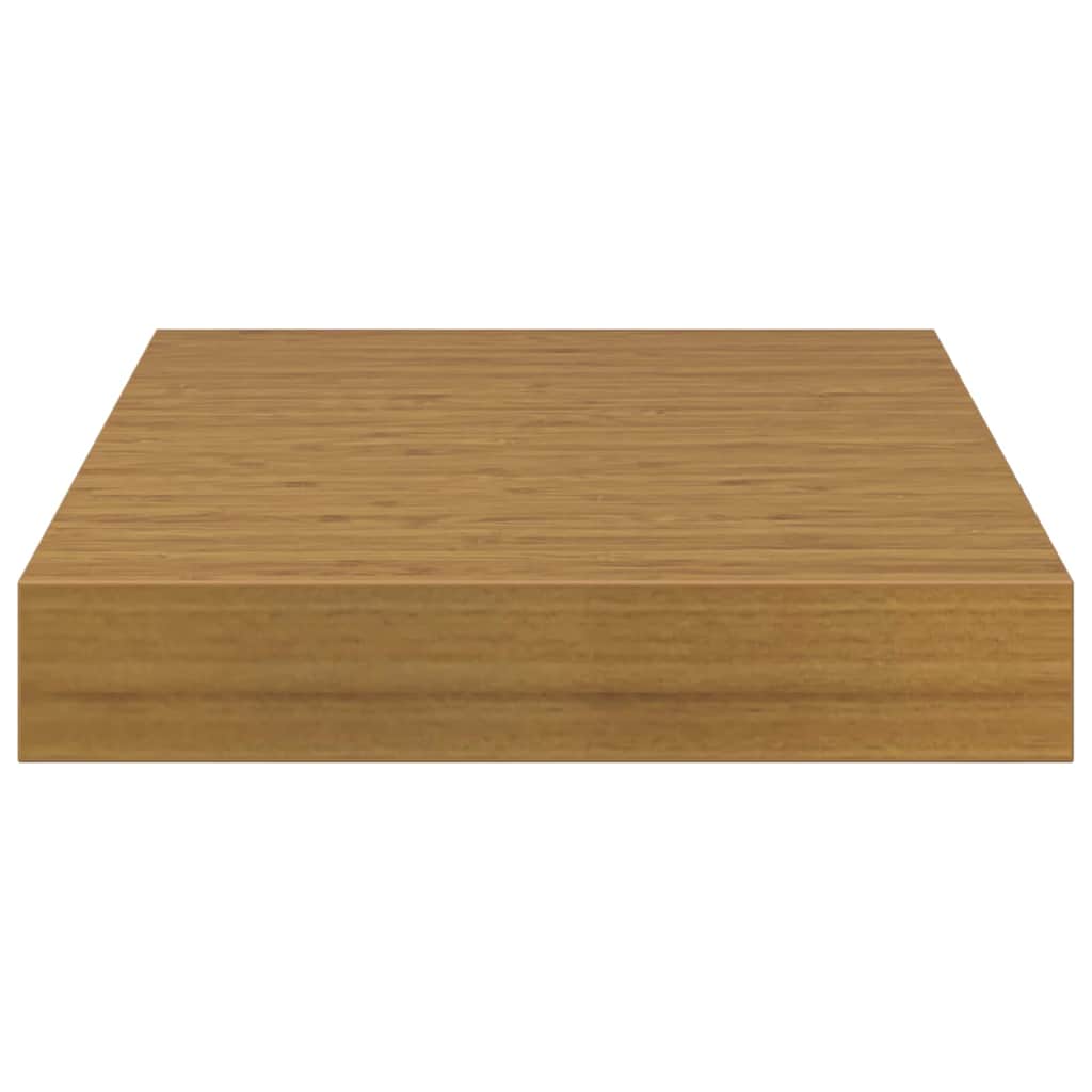 Polica na zidu 4 pcs Bež 23 x 23,5 x 4 cm Konstruirano drvo