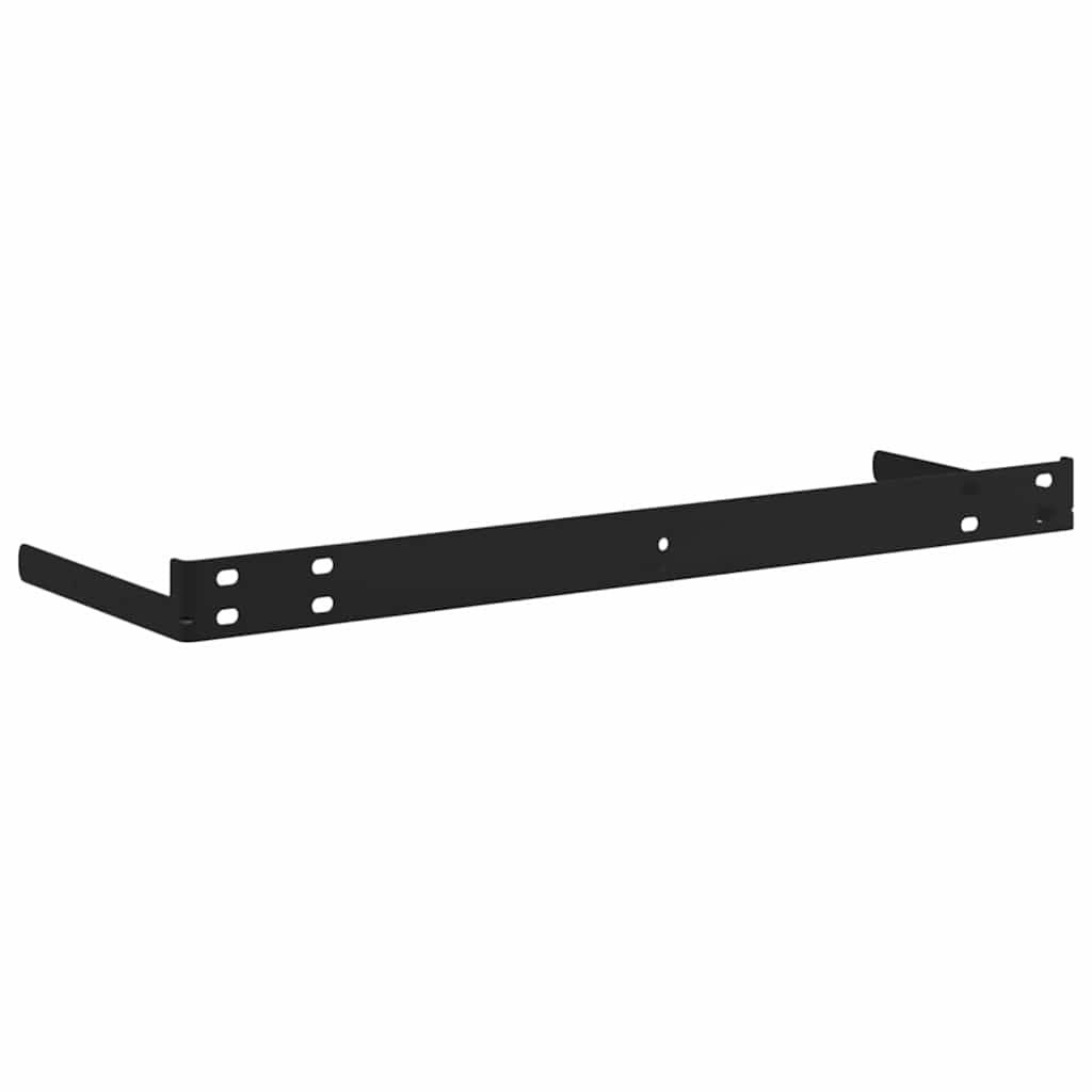 Polica na zidu 2 pcs Bež 60 x 23,5 x 4 cm Konstruirano drvo