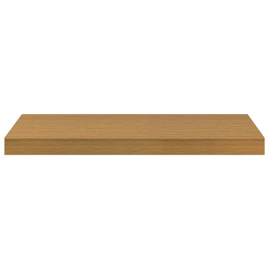 Polica na zidu 2 pcs Bež 60 x 23,5 x 4 cm Konstruirano drvo