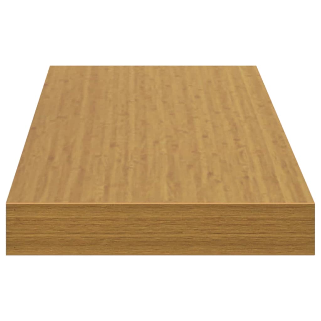 Polica na zidu 4 pcs Bež 80 x 23,5 x 4 cm Konstruirano drvo